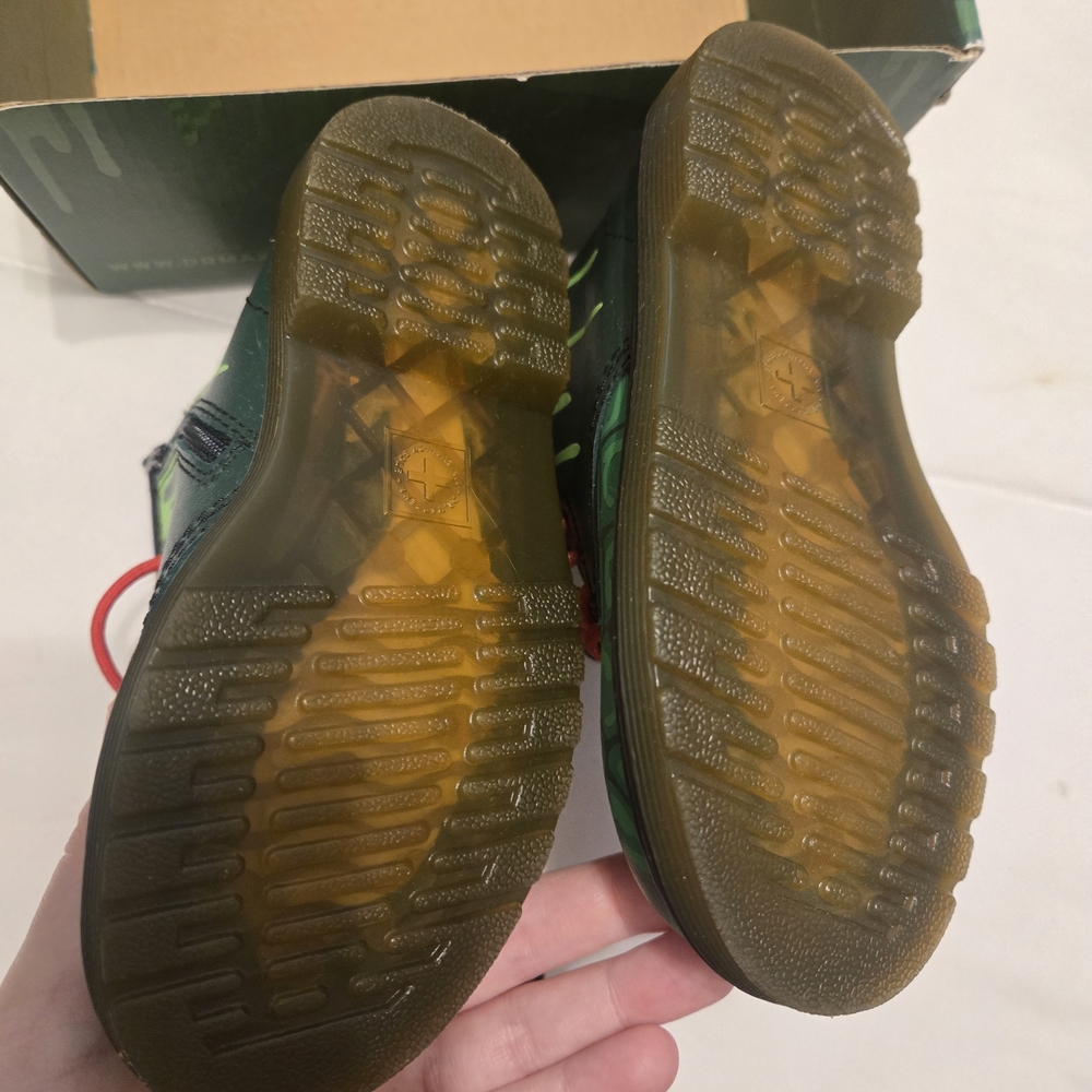 Dr. Martens Teenage Mutant Ninja Turtles Kids/Toddler Boots Limited Edition - Picture 5 of 8